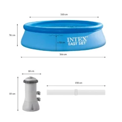 Intex Easy Set Up Swimmimg Pool 366X76Cm -Intex || Bestway || GRE Sales Store intex easy set up swimmimg pool 366x76cm 4
