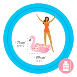 Intex Flamingo With Glitter -Intex || Bestway || GRE Sales Store intex flamingo with glitter 3