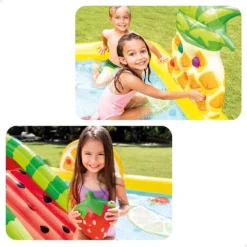 Intex Fruits Play Centre With Slide And Sprinkler Pool -Intex || Bestway || GRE Sales Store intex fruits play centre with slide and sprinkler pool 2