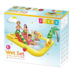 Intex Fruits Play Centre With Slide And Sprinkler Pool -Intex || Bestway || GRE Sales Store intex fruits play centre with slide and sprinkler pool 3