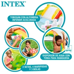 Intex Garden Play Center With Slide Pool -Intex || Bestway || GRE Sales Store intex garden play center with slide pool 2