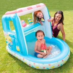Intex Ice Cream Parlour Play Centre With 3 Ice Creams Pool -Intex || Bestway || GRE Sales Store intex ice cream parlour play centre with 3 ice creams pool 2