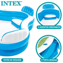 Intex Inflatable Pool With Seats -Intex || Bestway || GRE Sales Store intex inflatable pool with seats 2