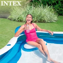 Intex Inflatable Pool With Seats -Intex || Bestway || GRE Sales Store intex inflatable pool with seats 3