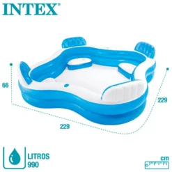 Intex Inflatable Pool With Seats -Intex || Bestway || GRE Sales Store intex inflatable pool with seats 5