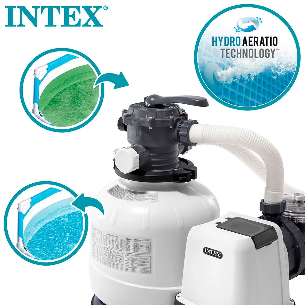 Intex Krystal Clear Sand Filter Pump 10.500L/h 6 Intex Krystal Clear Sand Filter Pump 10.500L/h - Image 4