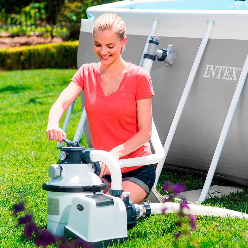 Intex Krystal Clear Sand Filter Pump 12.000L/h 4 Intex Krystal Clear Sand Filter Pump 12.000L/h - Image 2