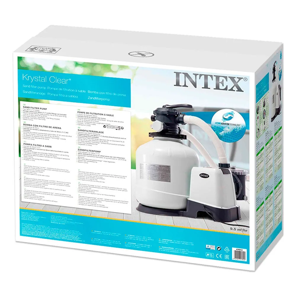 Intex Krystal Clear Sand Filter Pump 12.000L/h 6 Intex Krystal Clear Sand Filter Pump 12.000L/h - Image 4
