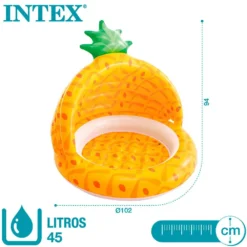 Intex Pineapple With Awning 102x94 Cm Pool -Intex || Bestway || GRE Sales Store intex pineapple with awning 102x94 cm pool 5