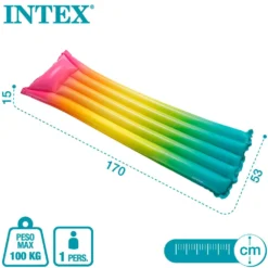 Intex Rainbow 170x53x15 Cm -Intex || Bestway || GRE Sales Store intex rainbow 170x53x15 cm 5