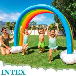 Intex || Bestway || GRE Sales Store -Intex || Bestway || GRE Sales Store intex rainbow with sprinkler 300x109x180 cm 1
