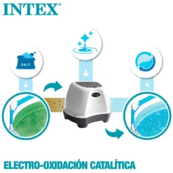 Intex Salt Chlorinator For Pools Up To 17 M³ 12 Intex Salt Chlorinator For Pools Up To 17 M³ -Intex || Bestway || GRE Sales Store intex salt chlorinator for pools up to 17 m 1 3