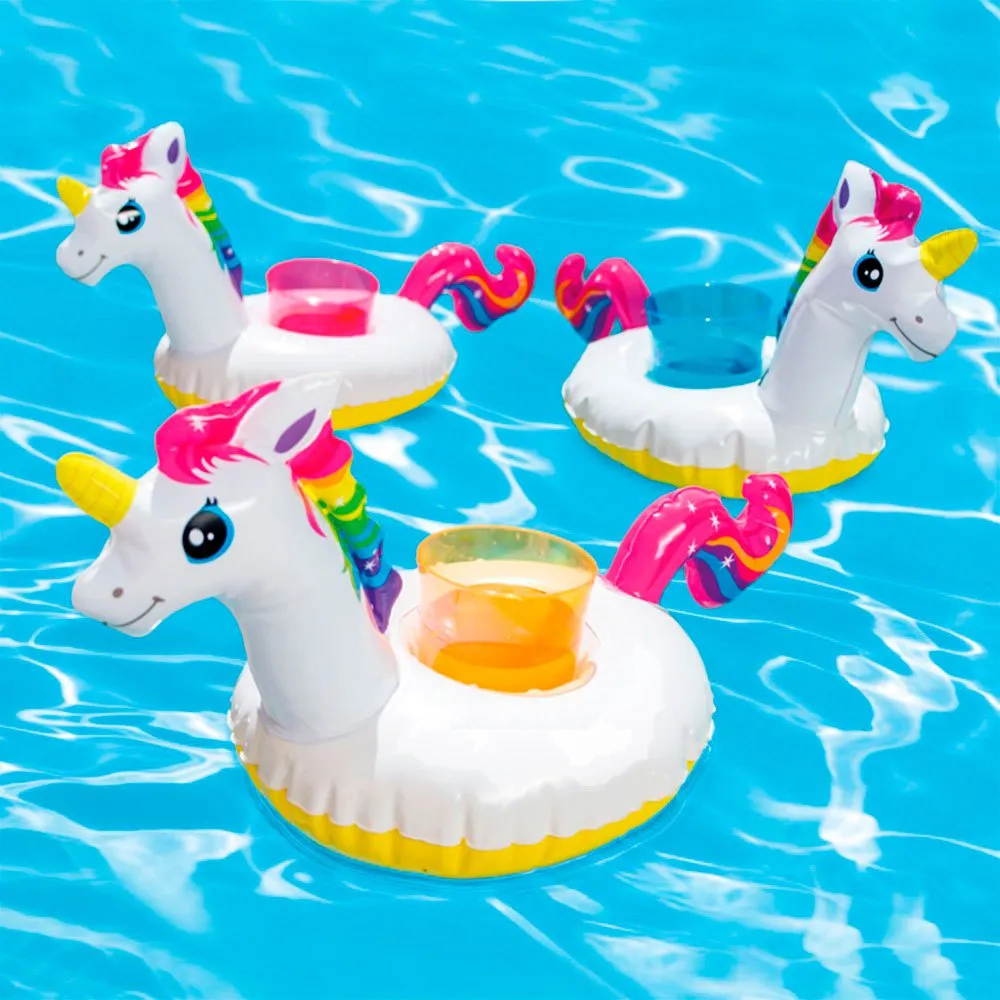 Intex Set Of 3 Unicorn Cup Holders 5 Intex Set Of 3 Unicorn Cup Holders - Image 3