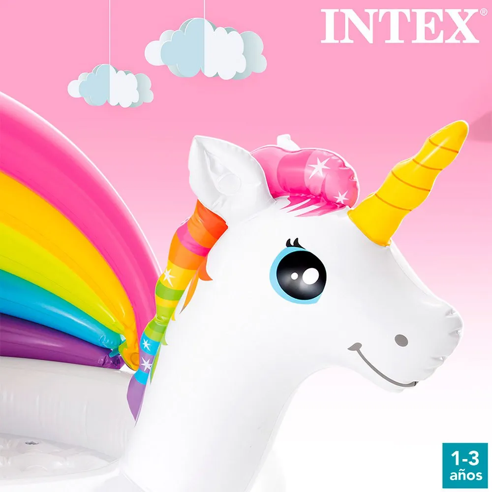 Intex Unicorn With Rainbow Awning 127x102x69 Cm Pool 7 Intex Unicorn With Rainbow Awning 127x102x69 Cm Pool - Image 5