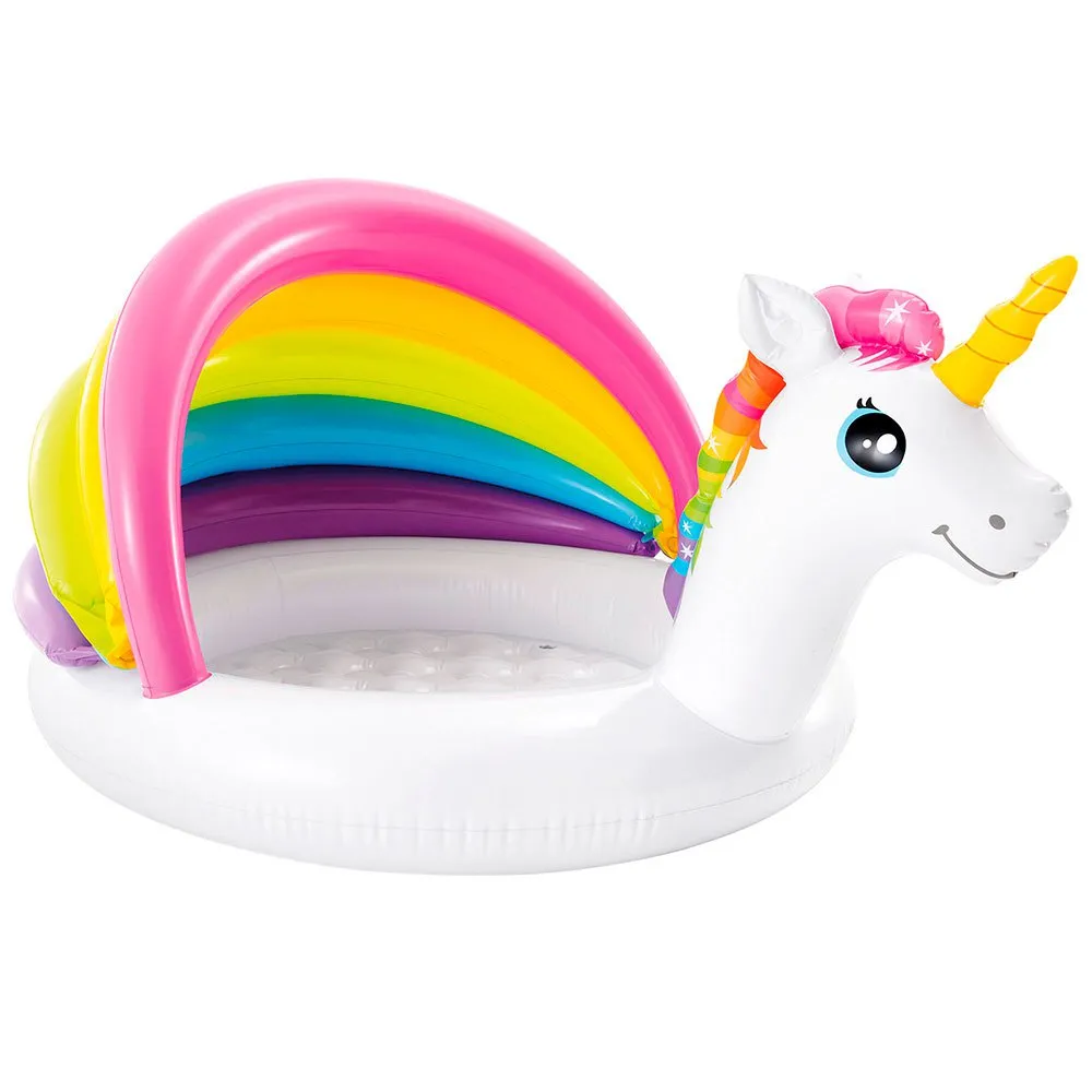 Intex Unicorn With Rainbow Awning 127x102x69 Cm Pool 3 Intex Unicorn With Rainbow Awning 127x102x69 Cm Pool