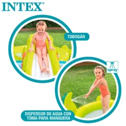Intex Water Play Centre With Slide And 2 Pools -Intex || Bestway || GRE Sales Store intex water play centre with slide and 2 pools 2