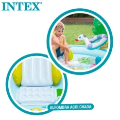 Intex Water Play Centre With Slide And 2 Pools -Intex || Bestway || GRE Sales Store intex water play centre with slide and 2 pools 3