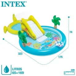 Intex Water Play Centre With Slide And 2 Pools -Intex || Bestway || GRE Sales Store intex water play centre with slide and 2 pools 5