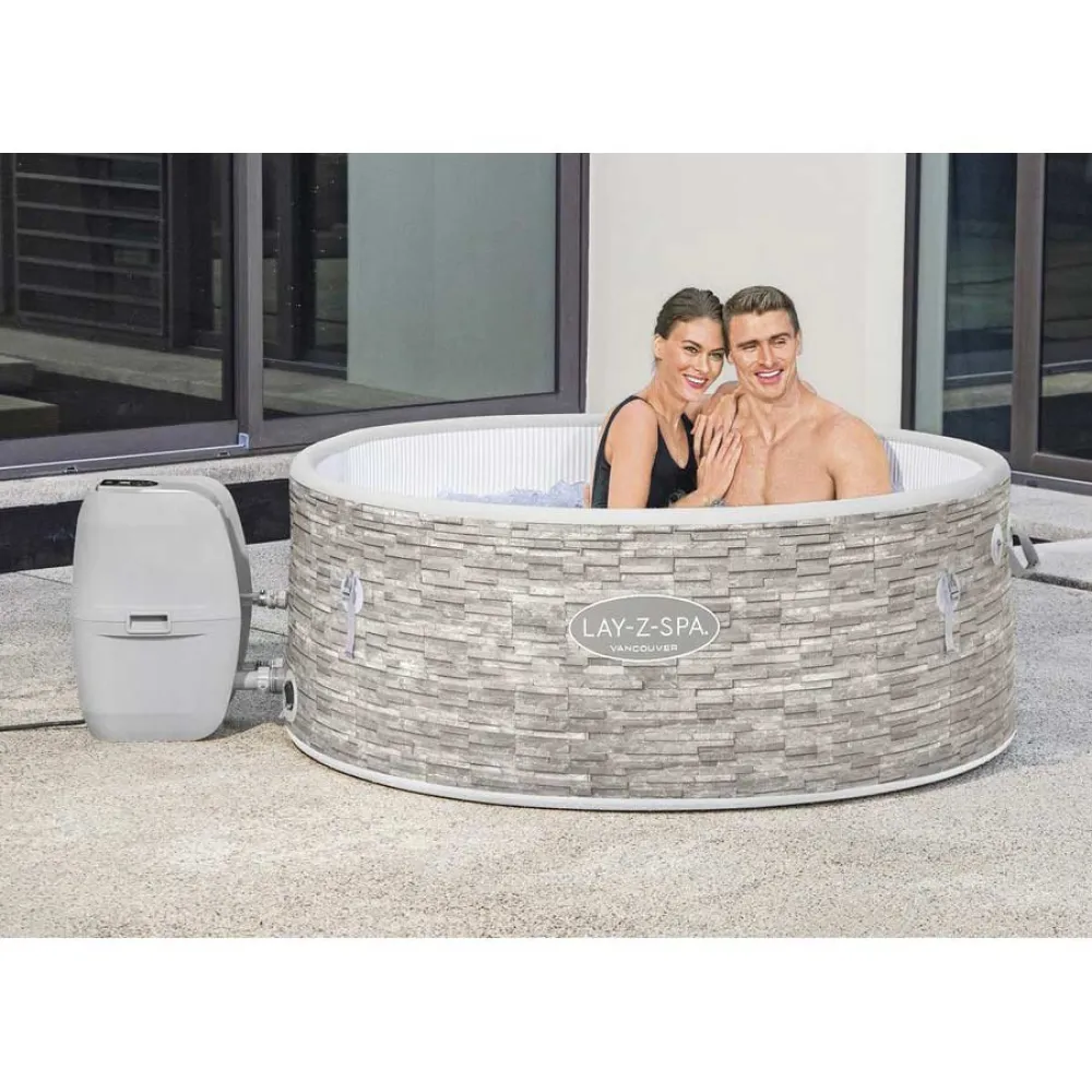 Lay-z Spa Vancouver AirJet Plus 155x60 Cm Inflatable Hot Tub 5 Lay-z Spa Vancouver AirJet Plus 155x60 Cm Inflatable Hot Tub - Image 3