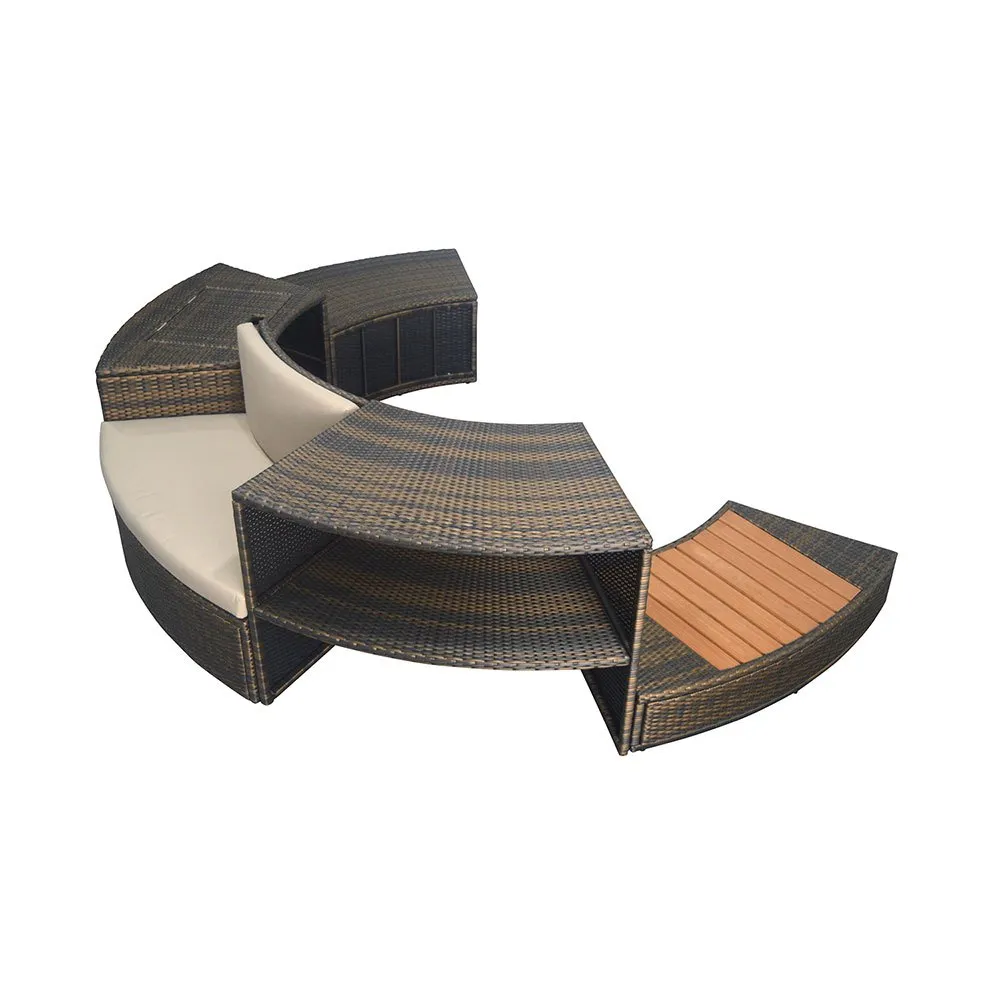 Vita 156x70 Cm + Furniture Inflatable Jacuzzi With External Panels 4 Vita 156x70 Cm + Furniture Inflatable Jacuzzi With External Panels - Image 2