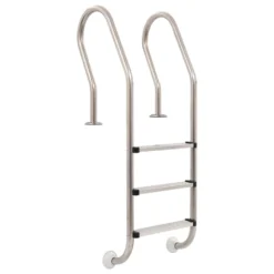 VIDAXL 3 Steps Stainless Steel Pool Ladder 120 Cm