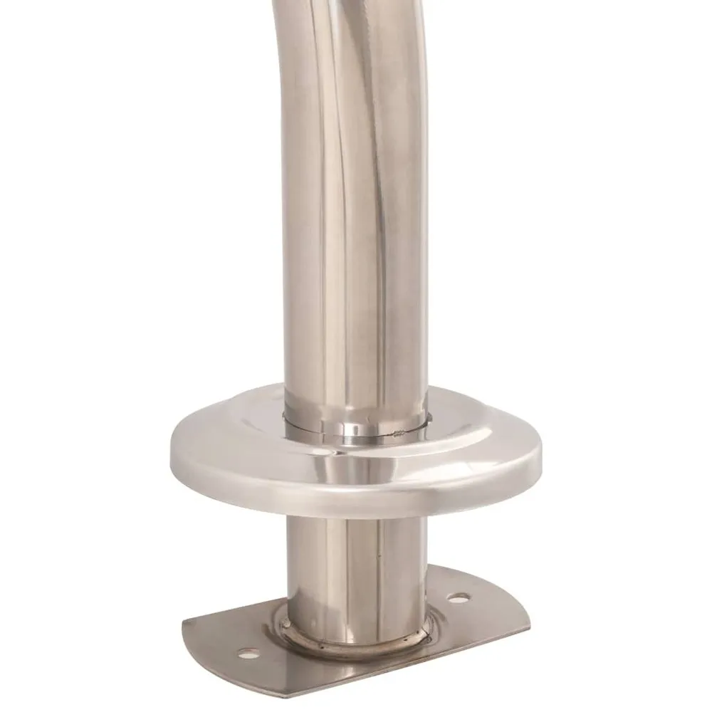 VIDAXL 3 Steps Stainless Steel Pool Ladder 120 Cm 9 VIDAXL 3 Steps Stainless Steel Pool Ladder 120 Cm - Image 7