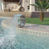 VIDAXL Pool Fountain Stainless Steel Spiral -Intex || Bestway || GRE Sales Store vidaxl pool fountain stainless steel spiral