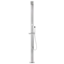 VIDAXL Stainless Steel Garden Shower 12 VIDAXL Stainless Steel Garden Shower -Intex || Bestway || GRE Sales Store vidaxl stainless steel garden shower 2