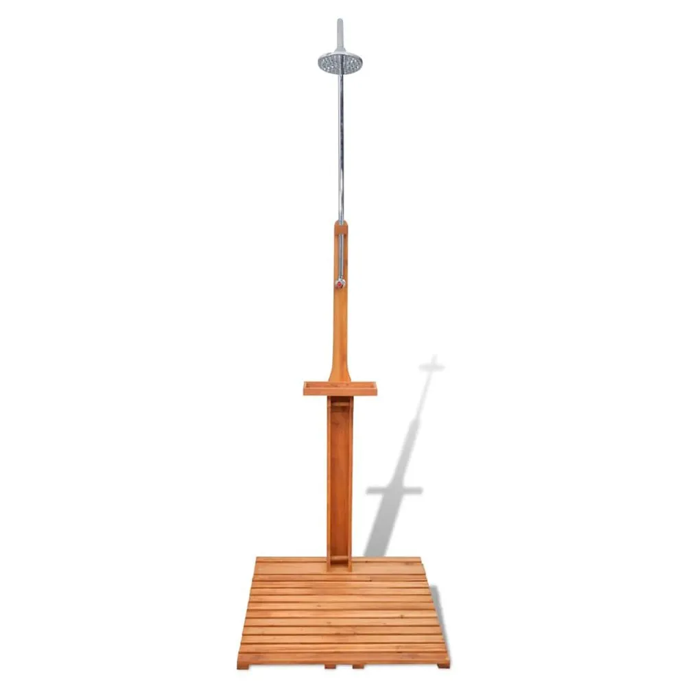 VIDAXL Wooden Garden Shower 4 VIDAXL Wooden Garden Shower - Image 2