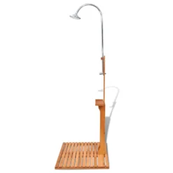 VIDAXL Wooden Garden Shower 10 VIDAXL Wooden Garden Shower -Intex || Bestway || GRE Sales Store vidaxl wooden garden shower 2